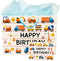 Shimmer Anna Shine 13 Large Construction Vehicles Birthday Gift Bag Set Trucks,