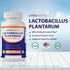 Vitamatic Lactobacillus Plantarum, 20 Billion per DR Capsule, 60 Count for Digestive Support with Prebiotic Fiber.