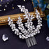 Wedding Hair Comb, Rhinestone Bridal Headpiece, Sparkling Hair Accessories for Women and Girls