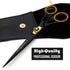 Saaqaans SQR-01 Professional Hairdressing Scissor - Perfect for Salon/Barber/Home Use with Black Pouch