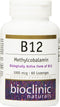 Bioclinic Naturals B12 Methylcobalamin 1000 mcg - 60 Lozenges