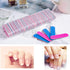 Mini Nail Files Bulk, 100 Pack Disposable Double Sided Emery Boards for Manicure Pedicure