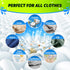 Laundry Detergent Sheets - Up to 120 Loads (60 Sheets), Unscented, Plastic Free, Eco-Friendly & Hypoallergenic