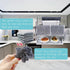 Double layer metal wire scratch free cloth, dry and wet dual-purpose metal wire dishwashing cloth, suitable for kitchen cleaning, cookware, tableware, sink, stove, etc., easy to rinse (10 pieces) by shengyoude