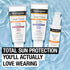 Neutrogena Clear Face Sunscreen Lotion for Acne-Prone Skin, Broad Spectrum SPF 50, 3 fl. oz