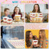 Jingmore 400 9 oz Lids,200 200 Pcs Plastic Dessert Cups with Pcs Clear Disposable Parfait Fruit Cups