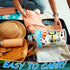 2 Pcs Clear Beach Lotion Toiletry Bag, Travel Waterproof PVC Cosmetic Pouch, Beach Makeup Bag for Women Girl Summer