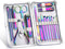 SFYDOM Women's Rainbow Leather Manicure Set, 18 Pcs Rainbow Manicure Kits Nail Clippers Gift for Women