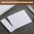 20 Pieces Non Scratch White Scrubbing Pad, Non Woven Scouring Sponge, Multi Surface Cleaning Pads (4 x 6 Pulgadas)