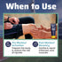 Pain Relief Cream, Quick Muscle Therapy with Extra Strength, Arthritis Pain Relief Cream (3.38oz) with MSM & Glucosamine