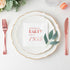 Crisky 70th Birthday Cocktail Napkins, Rose Gold for Women, 50 Pcs Disposable Napkins for 70th Birthday Party