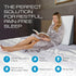 Kolbs 7.5" Bed Wedge Pillow for Sleep Apnea, FSA Eligible Acid Reflux, and Back Pain Relief, with Chic Jacquard Cover