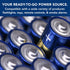 Maxell 723865 ,4 Count (Pack 1) Ready-to-go Long Lasting and Reliable Alkaline AAA Battery