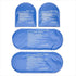 NatraCure Replacement Gel Packs for Cold Therapy Socks, 4-Piece Set, Reusable Compresses for Injuries