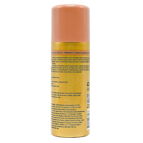 Tinted Lace Aerosol Spray, Medium Brown, Quick Dry, Water Resistant, Natural Look