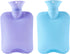 Hot Water Bottles, 2 Pack, 2L Thickened Leakproof Hot Water Bag for Pain Relief, Cute Hand Feet Warmer, Cold and Hot
