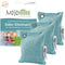 Moso Natural Refrigerator Deodorizer - 3 Pack Long-Lasting Bamboo Charcoal Fridge Odor Absorber