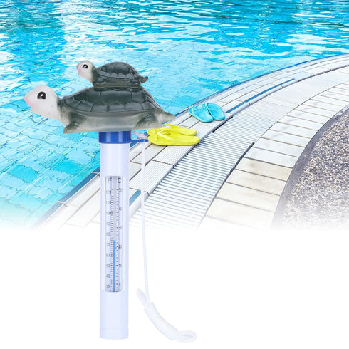 Rhawuy Pool Thermometer with String | High - Accurate Temperature Sensor for Spa/Hot Tub/Pond | Cartoon Floating