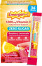 Emergen-C Zero Sugar 1000 mg Vitamin C Powder, 36 Count for Daily Immune Support with Electrolytes