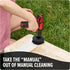 Dirt Devil 2-Piece Hard Bristle Scrubber Set, 2" & 3.5" Brushes for Heavy Duty Cleaning on Brick, Grout, Cast Iron