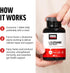 FORCE FACTOR L-Glutamine 1000mg Tablets, 100 Tablets, Muscle Recovery and Immunity Support