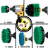 Kitchen - Drill Brush - Cleaning Supplies - Scrub Pads - Kitchen Accessories - Household Cleaner - Scouring Pad Kit