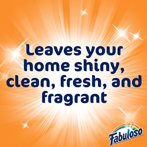 Fabuloso Multi-Purpose Cleaner, 2X Concentrated Formula, Refreshing Lemon Scent, 56 oz