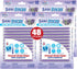SANI 360° Sani Sticks Drain Cleaner and Deodorizer, 48 Count, Lavender Scent, Safe for Sinks and Septic Tanks