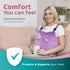 Zomaple Mastectomy Pillow with Strap, Seat Belt Cover & Shower Lanyard - Post Surgery Pillow, Breast for After Heart