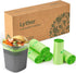 Lythor Upgraded Thickness Compostable Trash Bags, 2.6 Gallon / 10L, 150 Count -