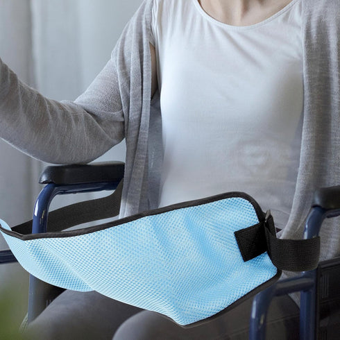 Balacoo Adjustable Extended Patient Bed Rail Strap with Single Buckle, Breathable Wheelchair Fixing Band for Elderly