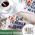 Cunno 60 Pcs Teacher Appreciation Gifts, Small Waterproof Makeup Pouch, Thank You Gifts for Best Teacher