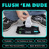 DUDE Wipes - Flushable Wipes - 6 Pack, 288 Wipes - Mint Chill Extra-Large Adult Wet Wipes