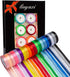 LIUYAXI 20 Colors Satin Ribbon, 100 Yard, 2/5" Wide, Perfect for Gift Wrapping, Crafts, Hair Bows