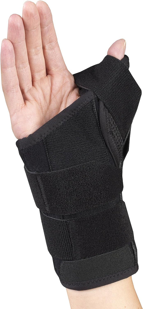 OTC Wrist-Thumb Splint, 6-Inch, Select Series, Small for Right Hand