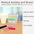 OGAK 7 Set Day Pill Pouches with Labels, Reusable Silicone Pill Pouch Bags, Travel Medicine Organizer with Pill Cutter