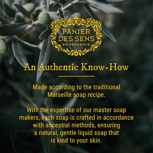 Panier des Sens Moisturizing Hand Soap - Orange Blossom Gourmand Fragrance, Refillable Kitchen & Bathroom Soap