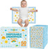 SunnyGuard 13 18 Inches, 50 6 33 46 CM Disposable Changing Pads for Baby x Diaper Changing Pad with Unique Design