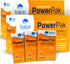 Trace Minerals Power Pak Electrolyte Powder Packets, 60 Packets, 1200 mg Vitamin C, Zinc, Magnesium, Orange Blast