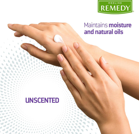 Medline Remedy Clinical Skin Cream Moisturizer, Fragrance-Free, 8 fl oz, Nourishing for Dry Skin
