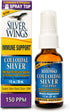 Natural Path Silver Wings Colloidal Silver 150ppm (750mcg) with Echinacea & Oregano Immune Support Spray
