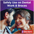 The Doctor's BrushPicks Interdental Toothpicks, 275 Count (Pack of 12), Helps Fight Gingivitis, White