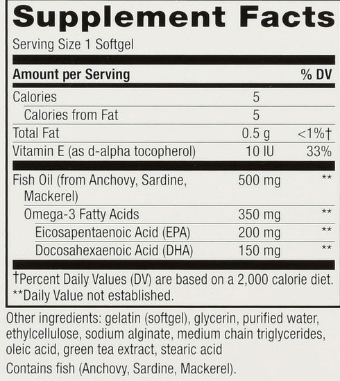 Nature's Way Super Fisol Fish Oil, 90 Softgels, Supports Heart and Joint Health*