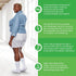 Seamless 3 Pack (6 Count) Diabetic Crew Socks