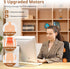 Massage Seat Cushion with Heat, Back Massager for Chair, Heated Seat Cover for Pain Relief