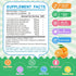 ZEBORA Kids Probiotic & Prebiotics Powder Age 3+, Supports Children's Digestive & Immune System, 30 Packets with 5