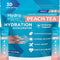 HydroMATE Electrolytes Powder Packets Drink Mix - Low Sugar Hydration Accelerator with Vitamin C B12 - 30 Sticks