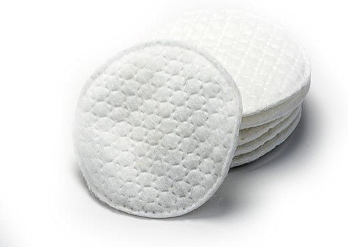 Intrinsics Cotton Naturelles, 80 Count, 2” Medium-High Absorbency Cotton Rounds for Makeup Removal