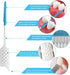 Soft Silicone Interdental Brush, Braces Brush, Corrective Brush, Disposable, Suitable for Cleaning Teeth Health (Blue,