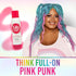 Punky Temporary Hair Color Spray, Lynx Pink, Fast-Drying, Non-Sticky, Travel Size Hair Dye, 3.5 oz